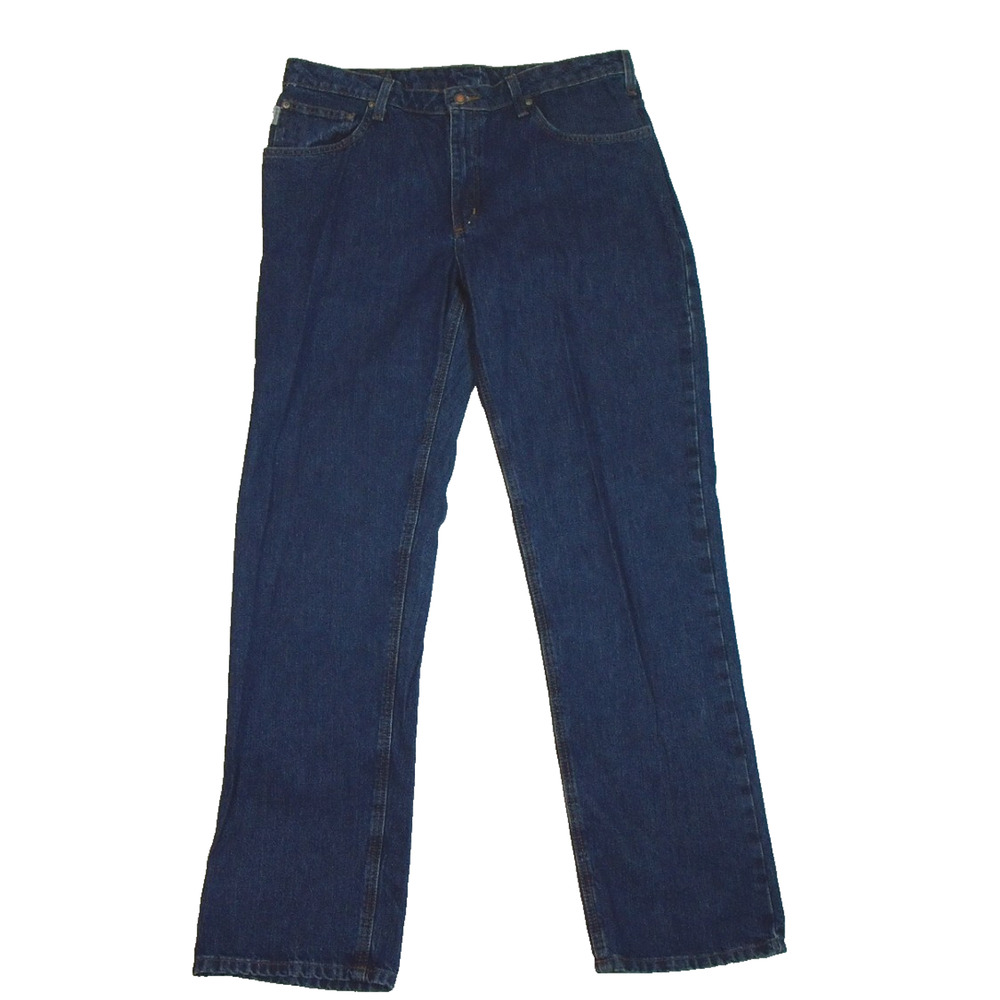 Carhartt Jeans Womens 16 Blue Denim Original Fit Straight Leg